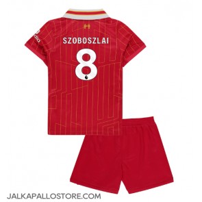 Liverpool Dominik Szoboszlai #8 Kotipaita Lapsille 2024-25 Lyhythihainen (+ shortsit)